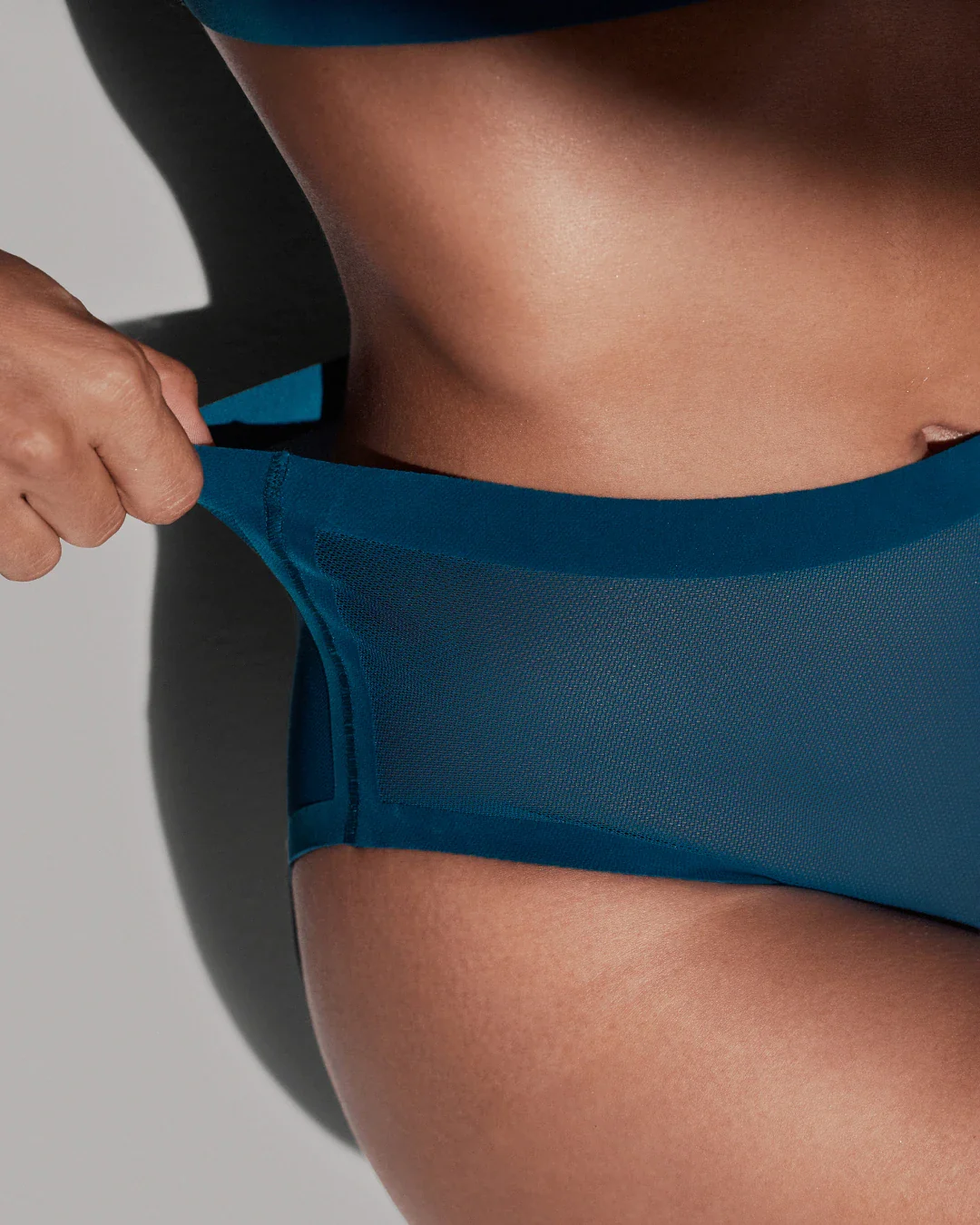 Blue Opal Sheer High Cut - Image 4