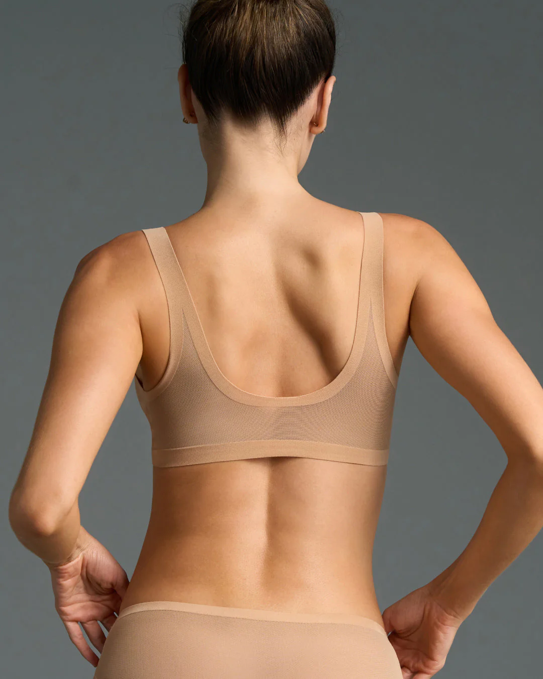 Champagne Sheer Bralette and Brief Set - Image 5