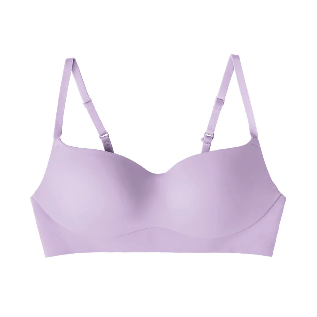 Lilac One Piece Contour Bra - Image 4