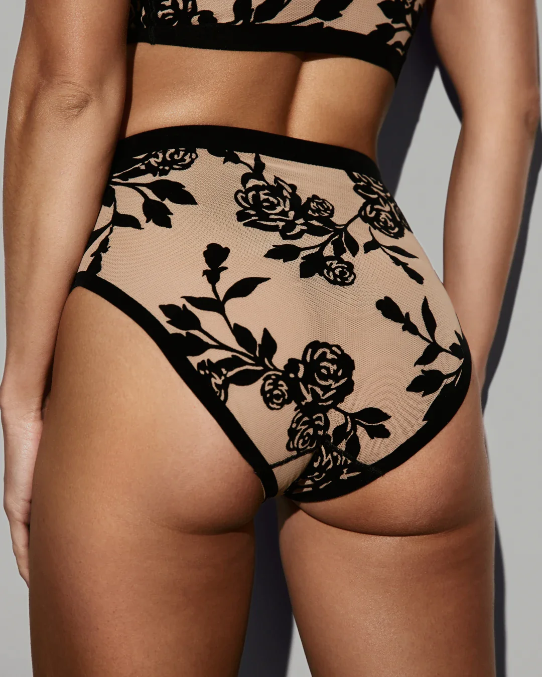 Madam Oh La La Sheer Bralette and High-Cut Set - Image 8